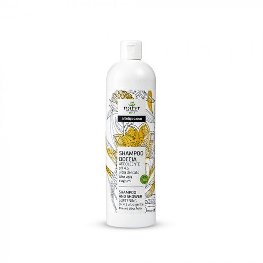 Shampoo doccia ultra delicato aloe vera e agrumi - bio | 500 ml
