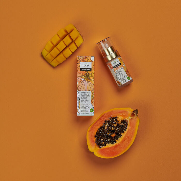 Siero lifting  viso collo dècolletè Mango e papaya- bio | 30 ml