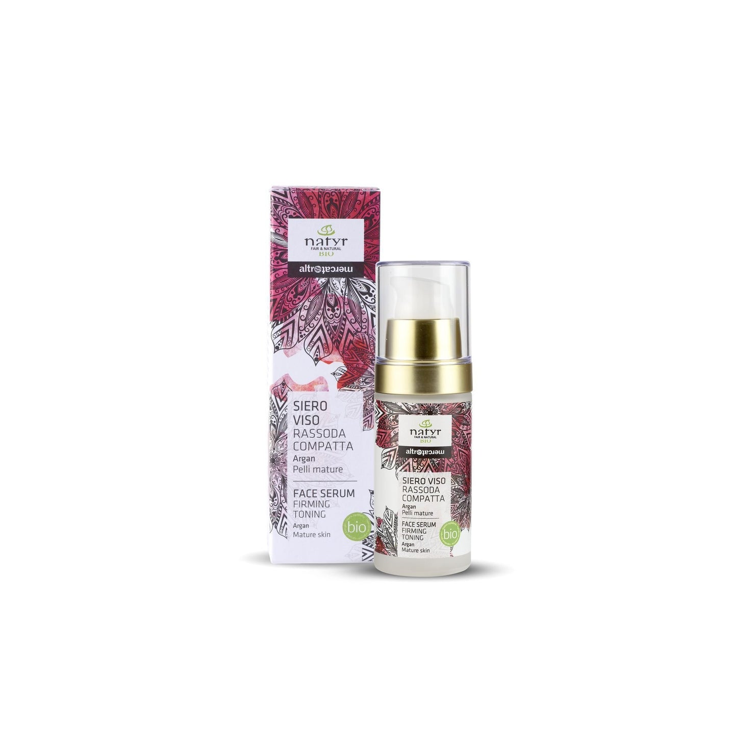Siero viso  rassoda e compatta argan - bio |  30 ml