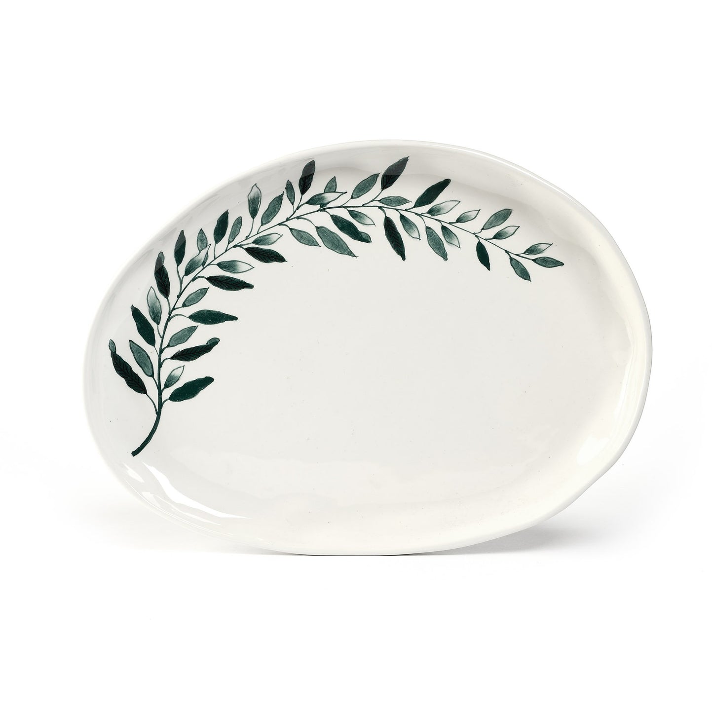 Piatto da portata/vassoio Ulivo ceramica